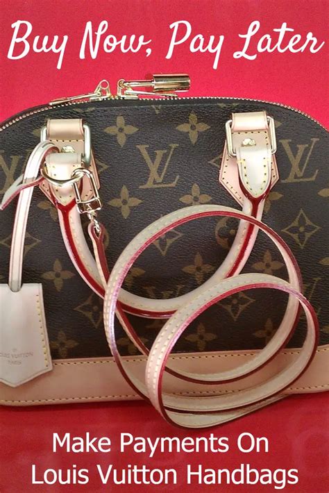 louis vuitton on payment plan|does louis vuitton offer payments.